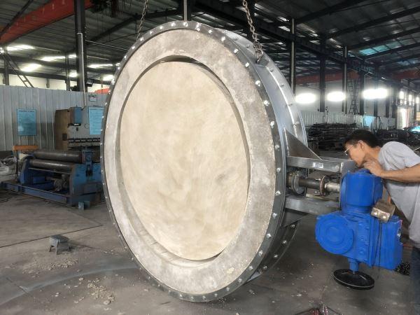 水泥廠高溫?fù)醢彘T(mén)